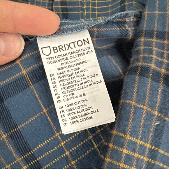 Brixton flannel - Picture 2 of 4